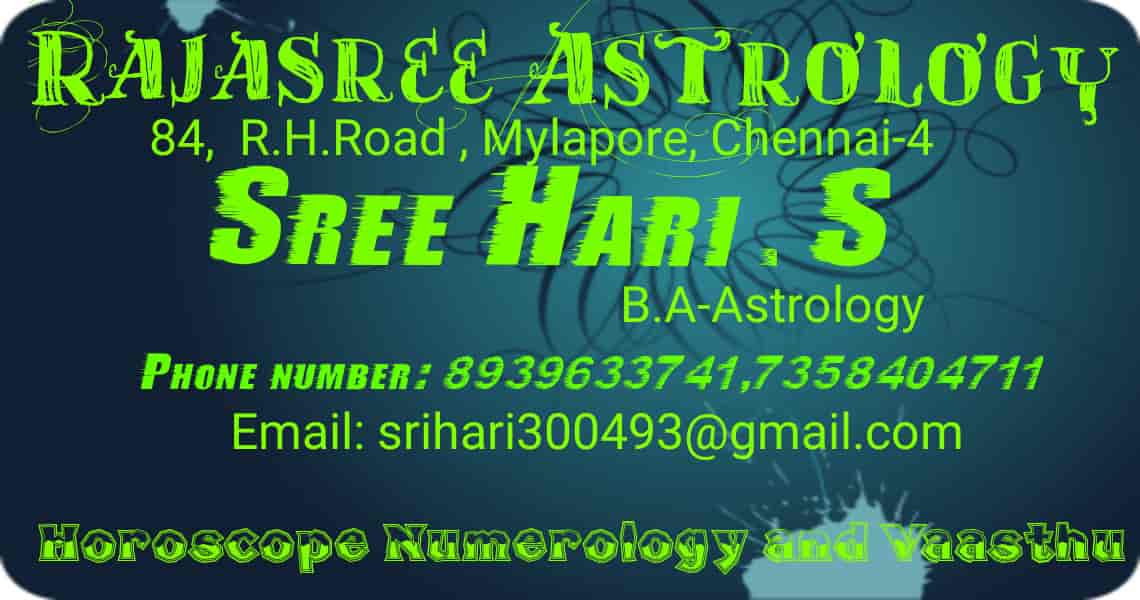 astrologers in chennai mylapore